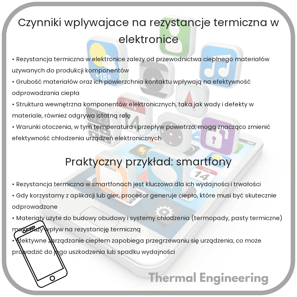 Czynniki wpływające na rezystancję termiczną w elektronice