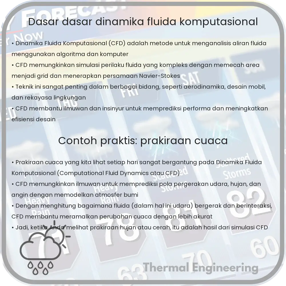 Dasar-dasar Dinamika Fluida Komputasional