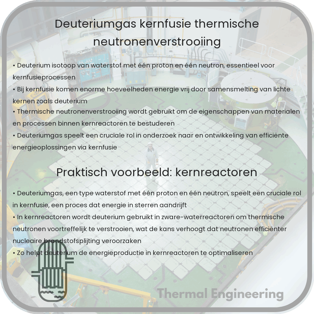 Deuteriumgas | Kernfusie, Thermische Neutronenverstrooiing