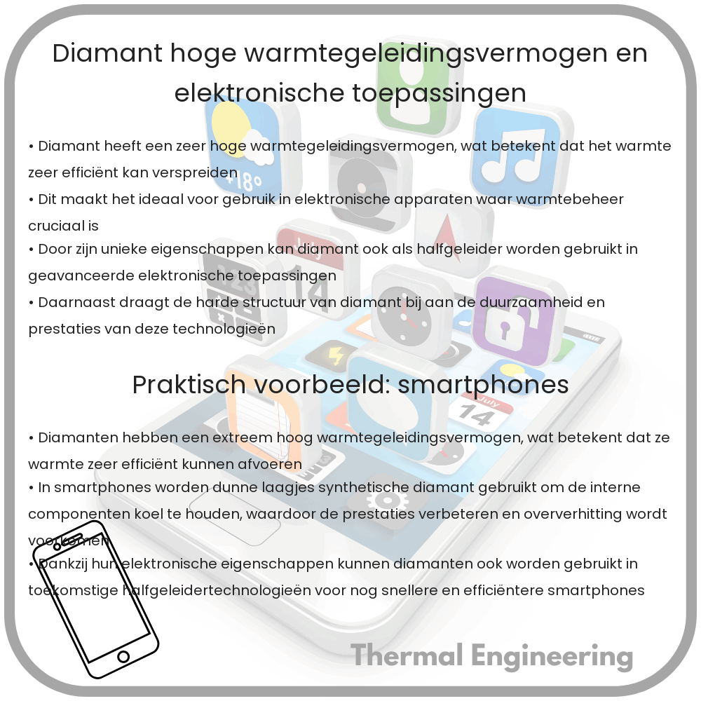 Diamant | Hoge Warmtegeleidingsvermogen en Elektronische Toepassingen