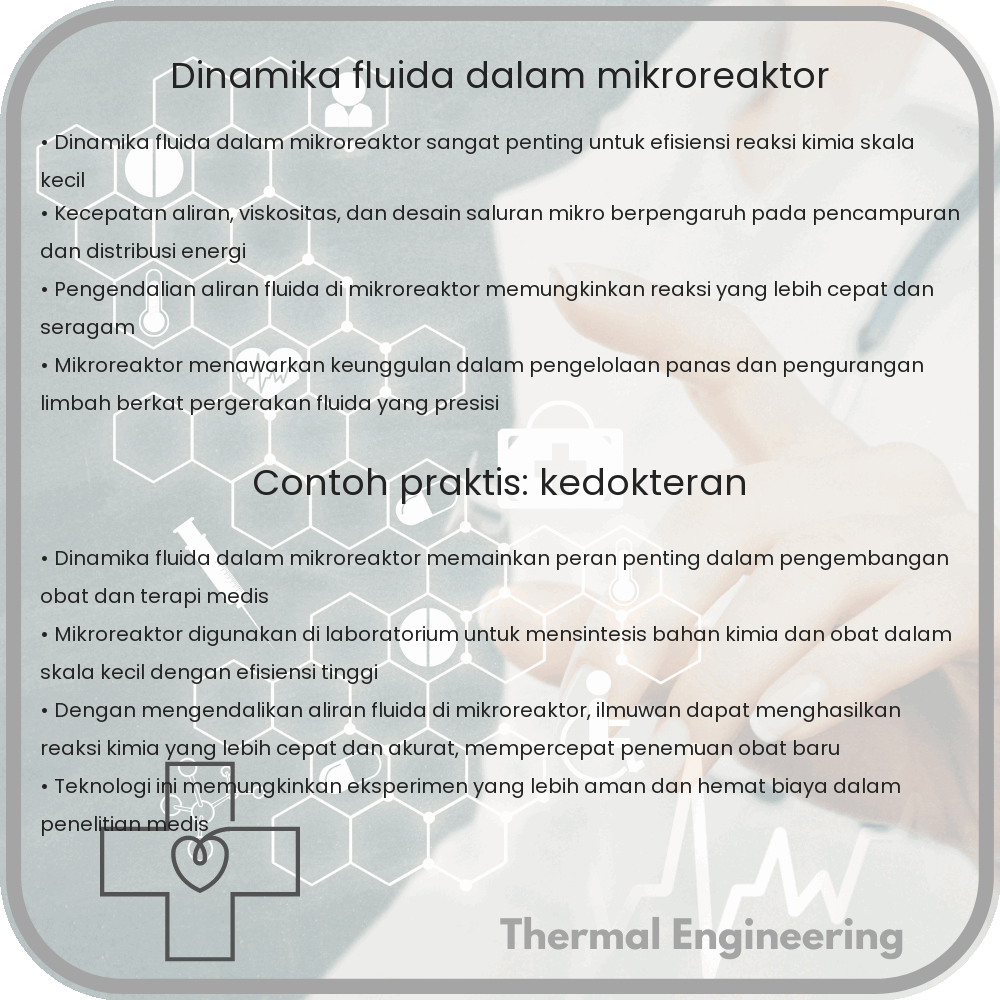 Dinamika Fluida dalam Mikroreaktor