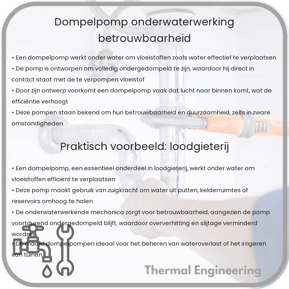 Dompelpomp | Onderwaterwerking & Betrouwbaarheid