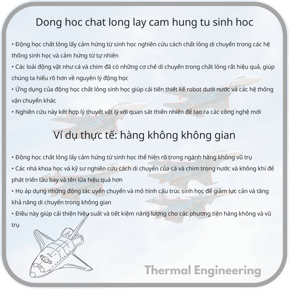 Động học chất lỏng lấy cảm hứng từ sinh học
