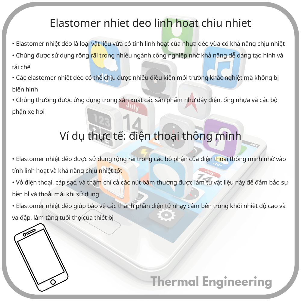 Elastomer nhiệt dẻo | Linh hoạt, Chịu nhiệt