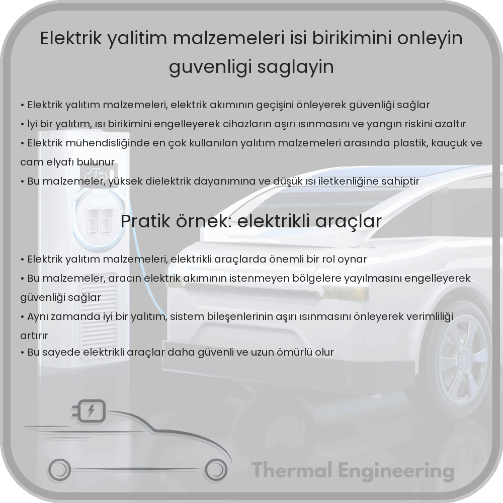 Elektrik Yalıtım Malzemeleri | Isı Birikimini Önleyin, Güvenliği Sağlayın