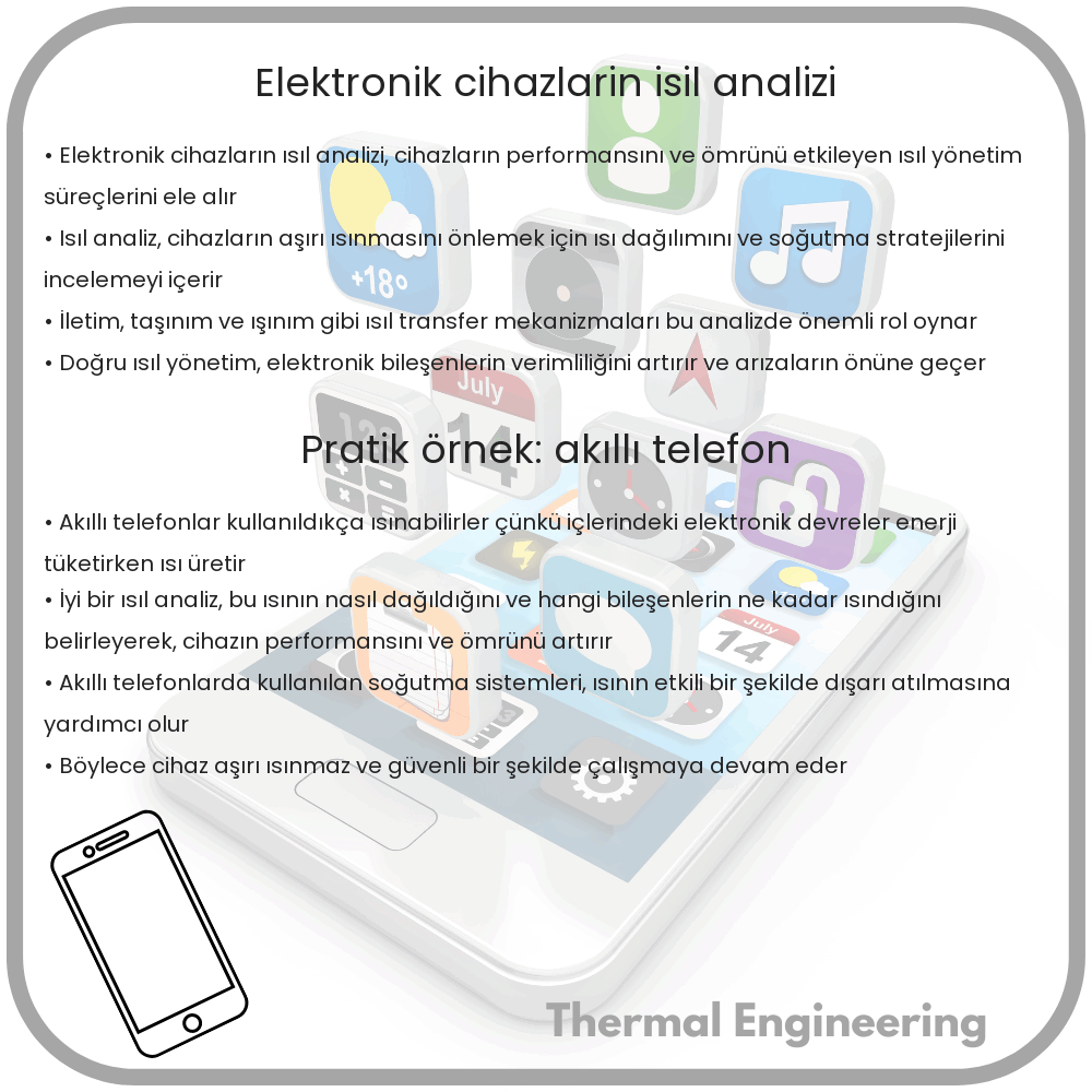 Elektronik Cihazların Isıl Analizi