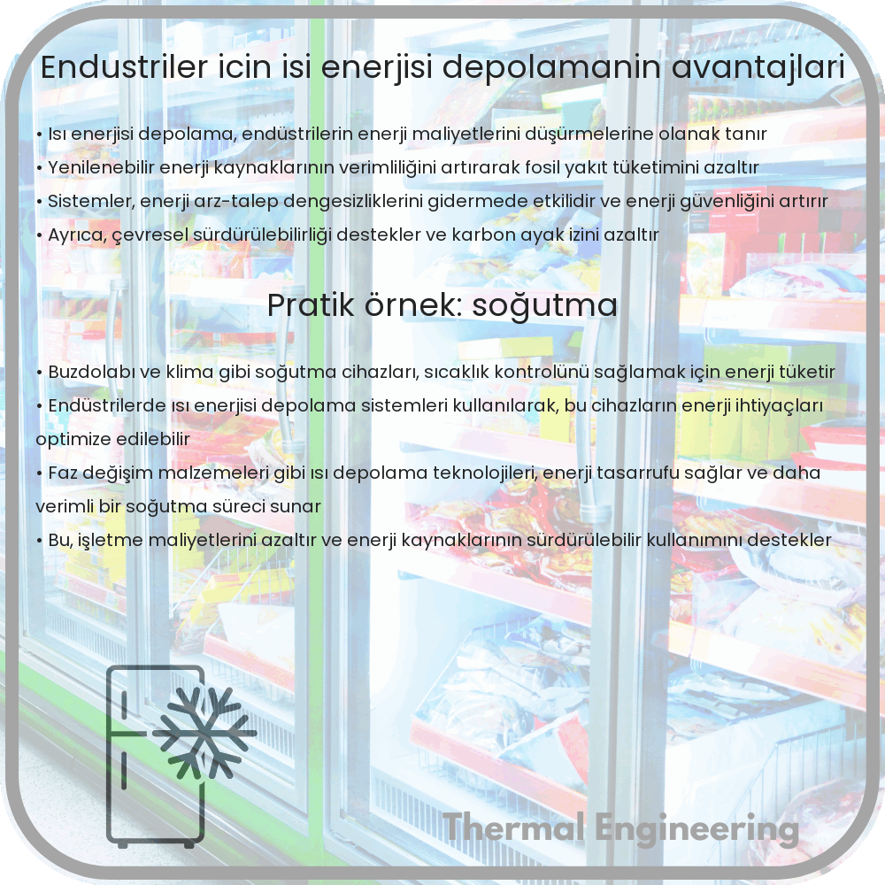 Endüstriler İçin Isı Enerjisi Depolamanın Avantajları