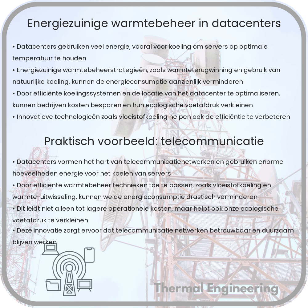 Energiezuinige warmtebeheer in datacenters
