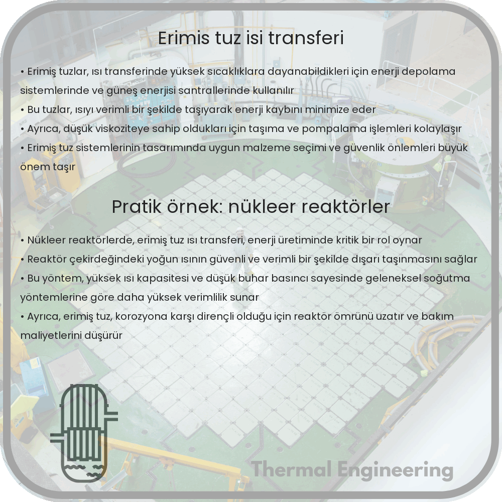 Erimiş Tuz Isı Transferi