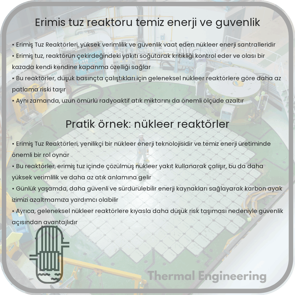 Erimiş Tuz Reaktörü | Temiz Enerji ve Güvenlik