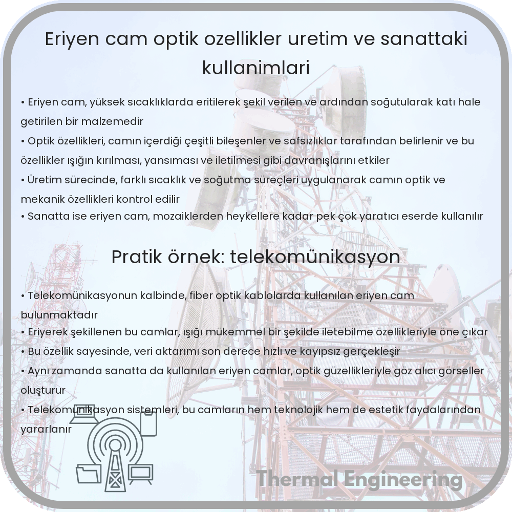 Eriyen Cam | Optik Özellikler, Üretim ve Sanattaki Kullanımları