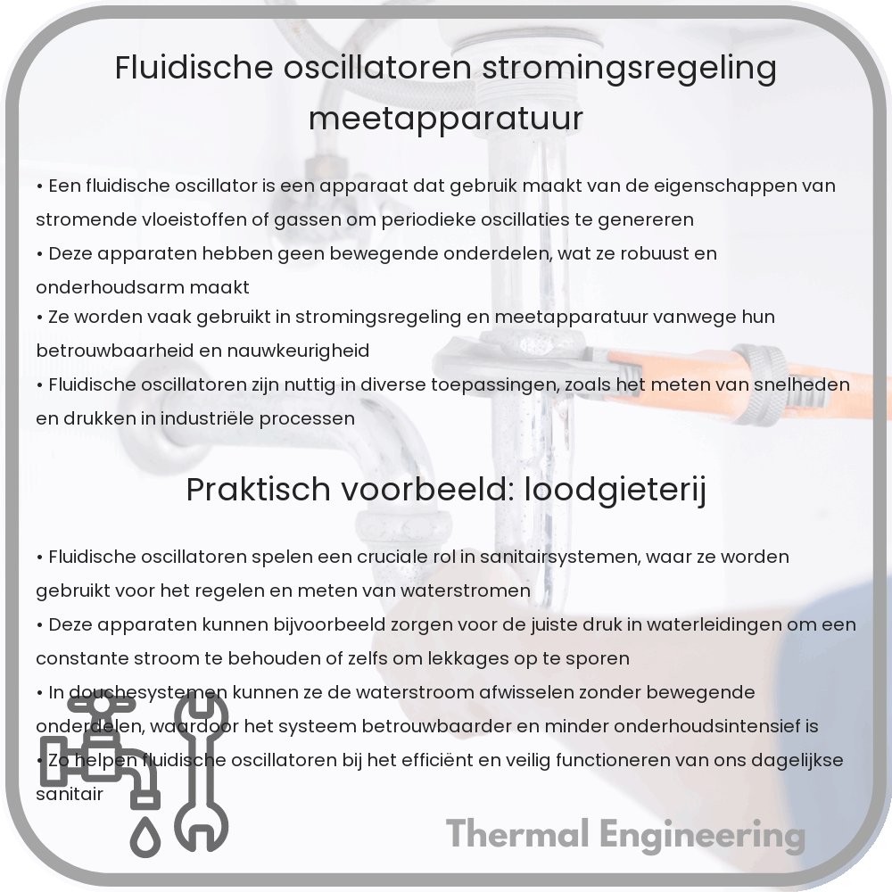 Fluidische Oscillatoren | Stromingsregeling & Meetapparatuur