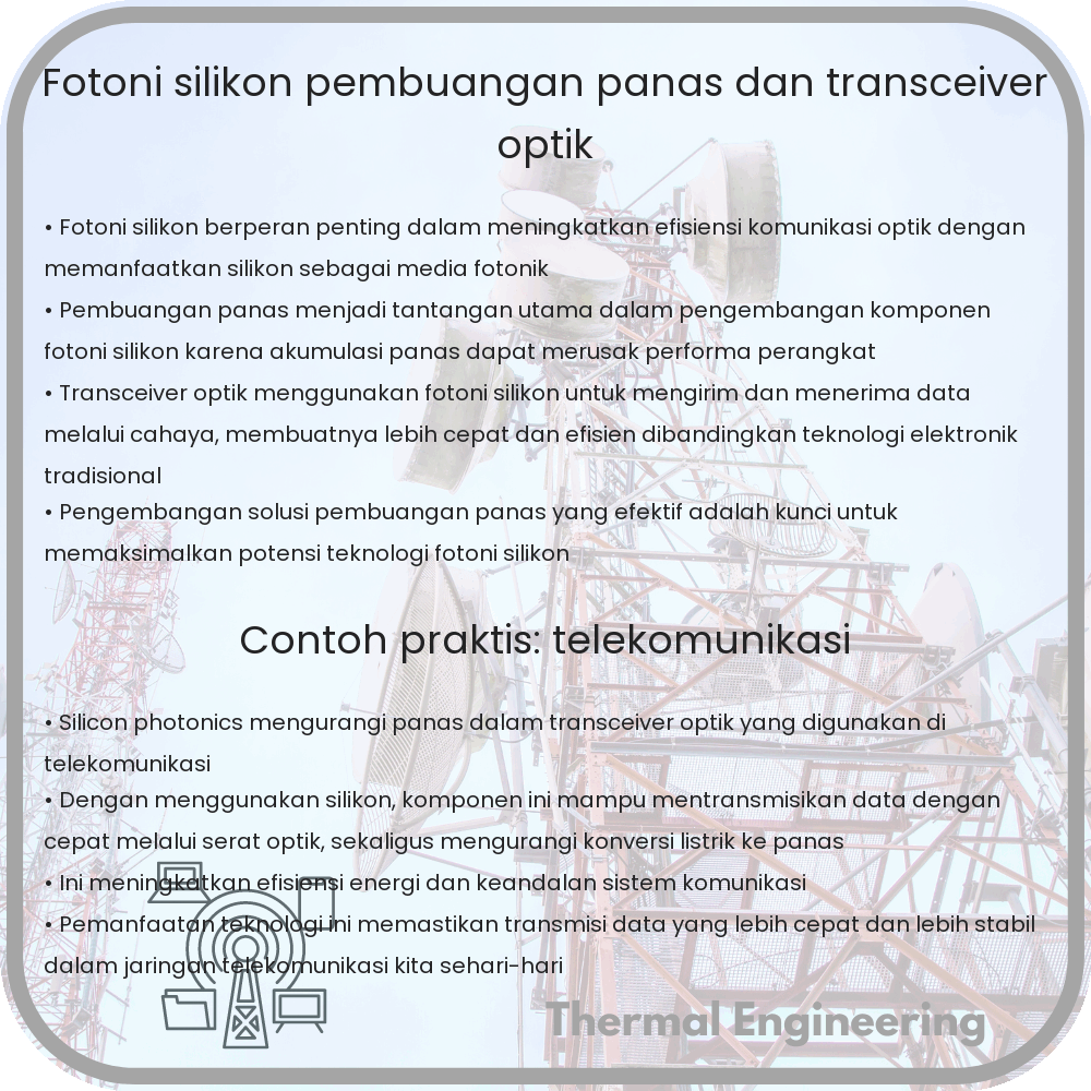 Fotoni Silikon | Pembuangan Panas dan Transceiver Optik