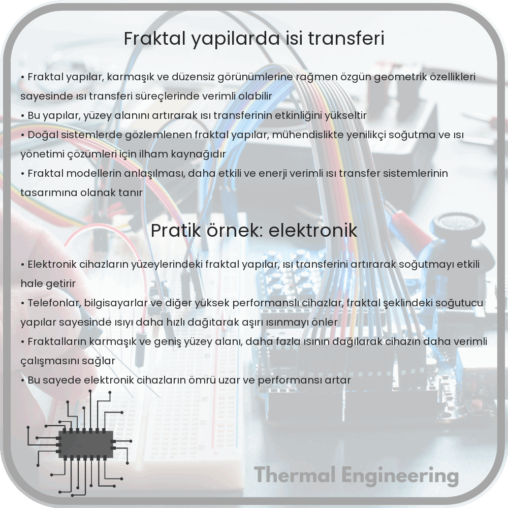 Fraktal Yapılarda Isı Transferi