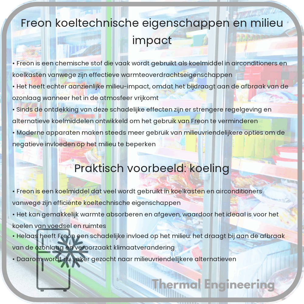Freon | Koeltechnische Eigenschappen en Milieu-impact