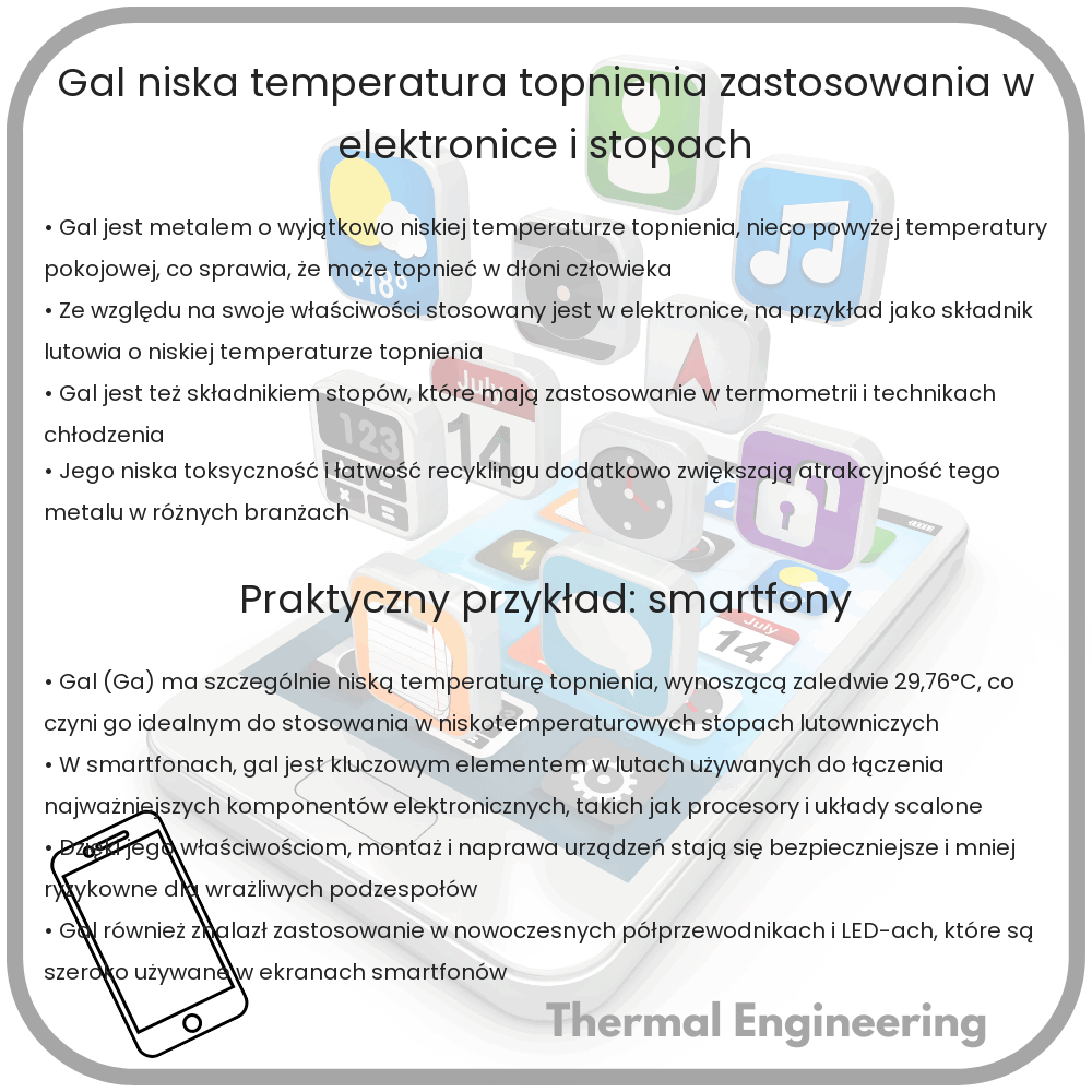 Gal | Niska Temperatura Topnienia, Zastosowania w Elektronice i Stopach
