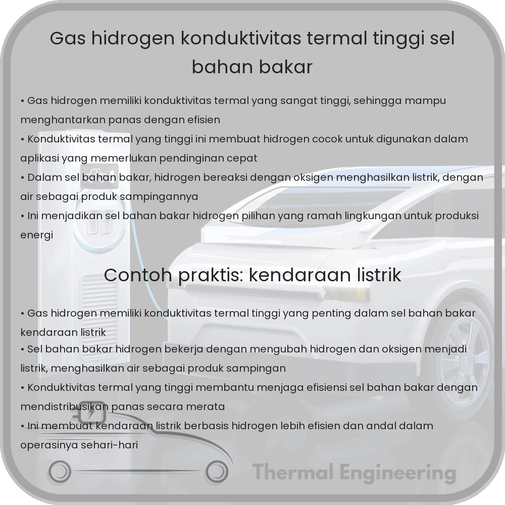 Gas Hidrogen | Konduktivitas Termal Tinggi & Sel Bahan Bakar