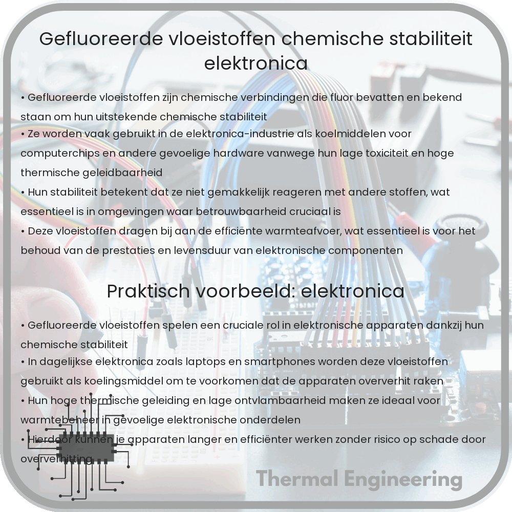 Gefluoreerde Vloeistoffen | Chemische Stabiliteit & Elektronica