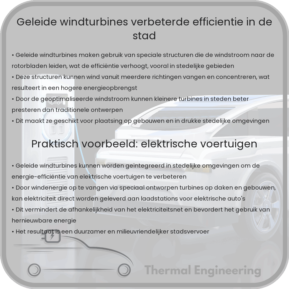 Geleide Windturbines | Verbeterde Efficiëntie in de Stad