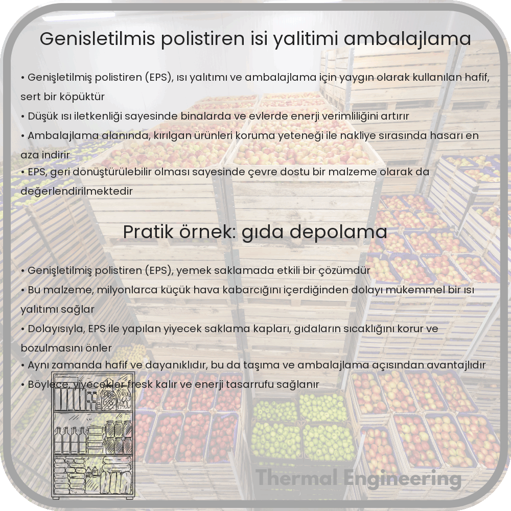 Genişletilmiş Polistiren | Isı Yalıtımı, Ambalajlama