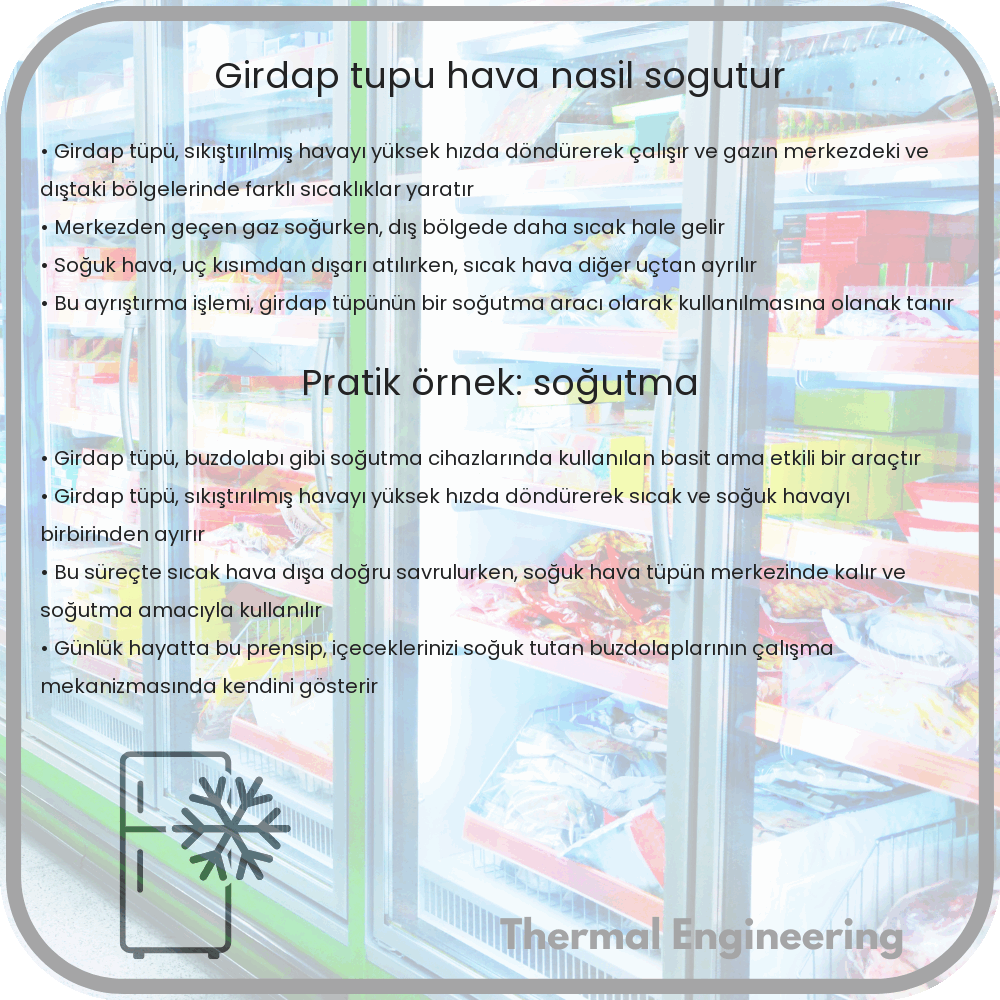 Girdap Tüpü Hava Nasıl Soğutur