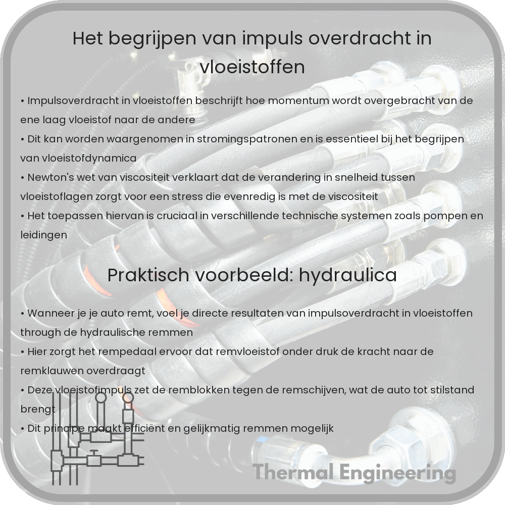 Het Begrijpen van Impuls Overdracht in Vloeistoffen