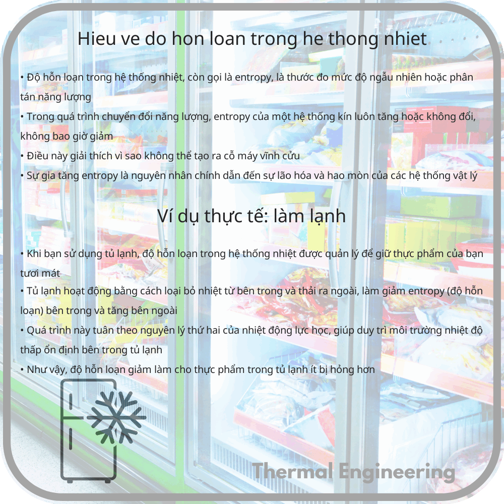 Hiểu Về Độ Hỗn Loạn Trong Hệ Thống Nhiệt