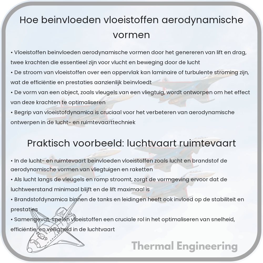 Hoe Beïnvloeden Vloeistoffen Aerodynamische Vormen?