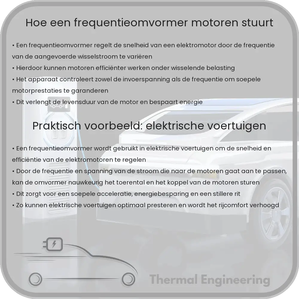 Hoe een frequentieomvormer motoren stuurt