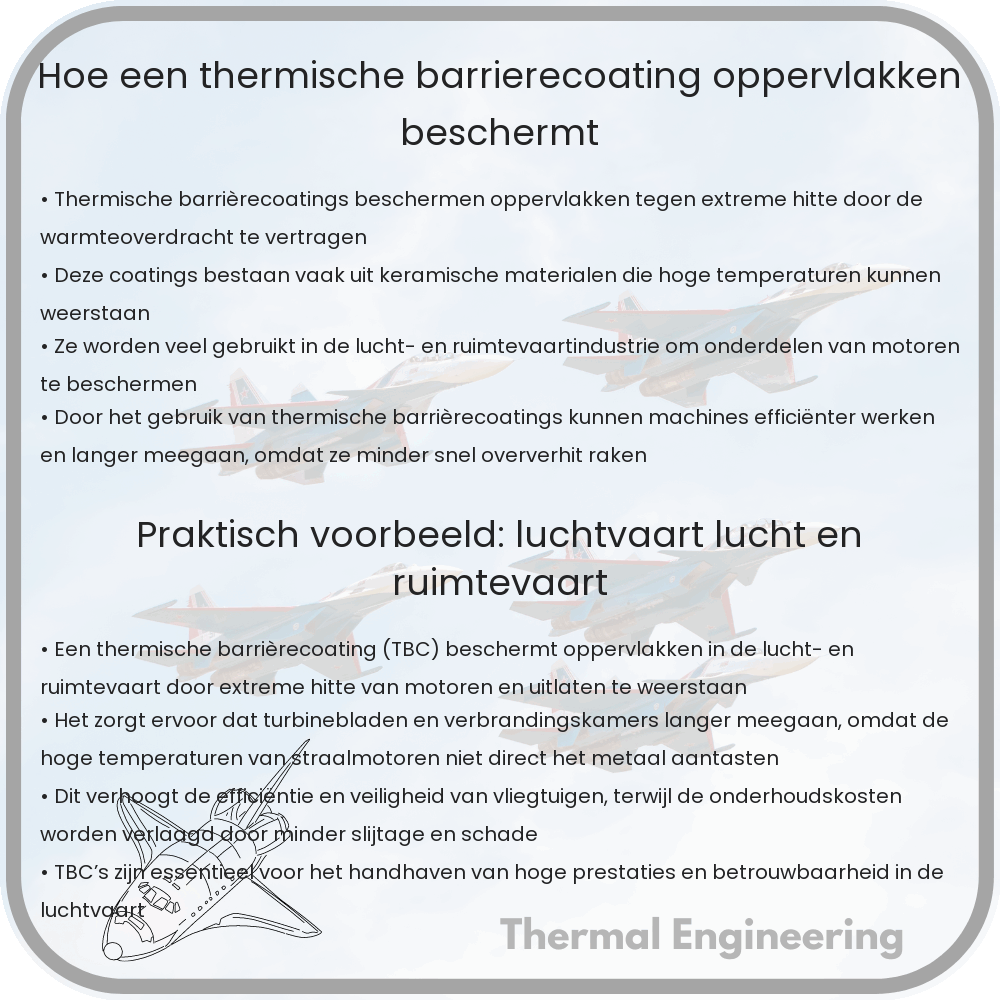 Hoe een thermische barrièrecoating oppervlakken beschermt
