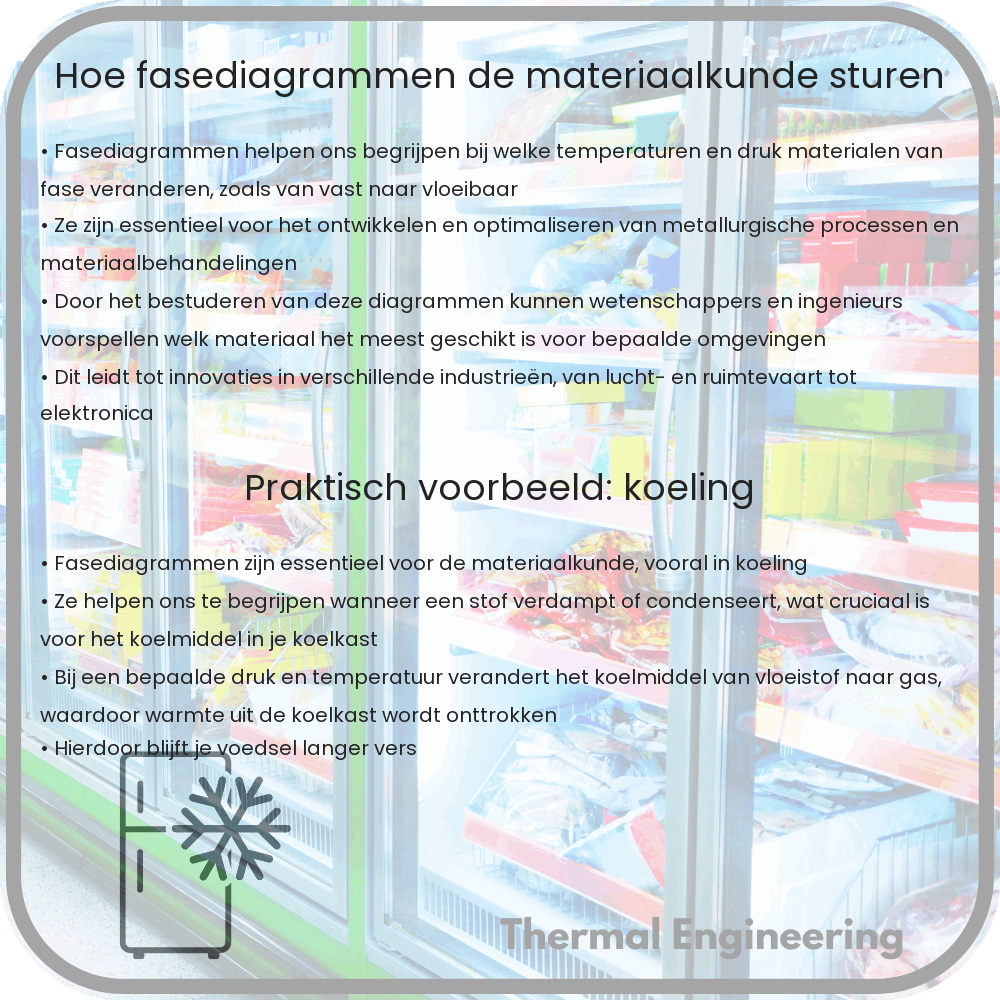 Hoe fasediagrammen de materiaalkunde sturen