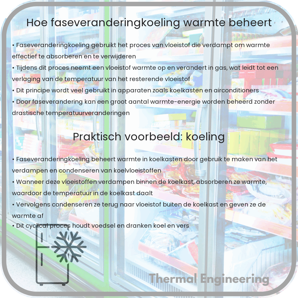 Hoe faseveranderingkoeling warmte beheert