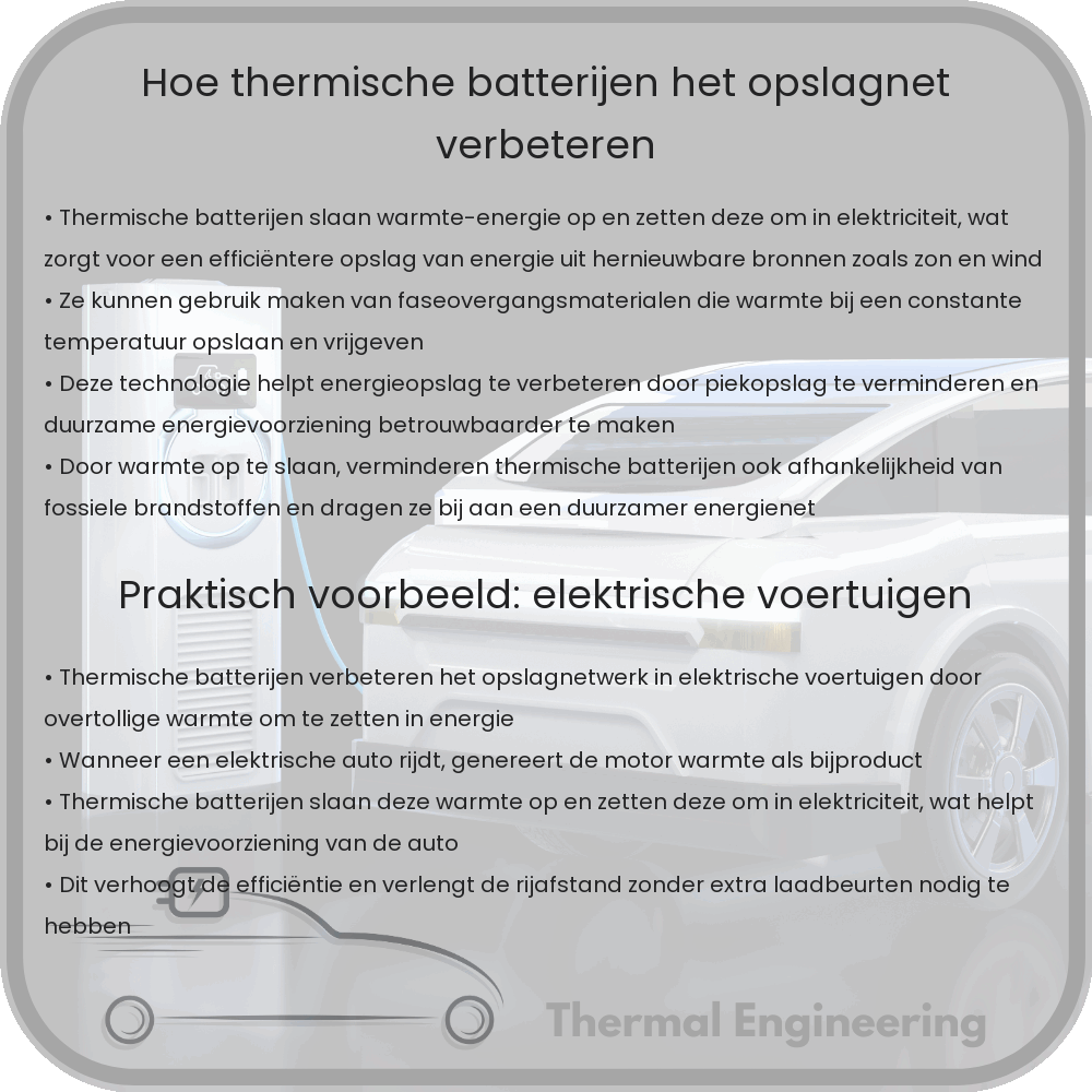 Hoe thermische batterijen het opslagnet verbeteren
