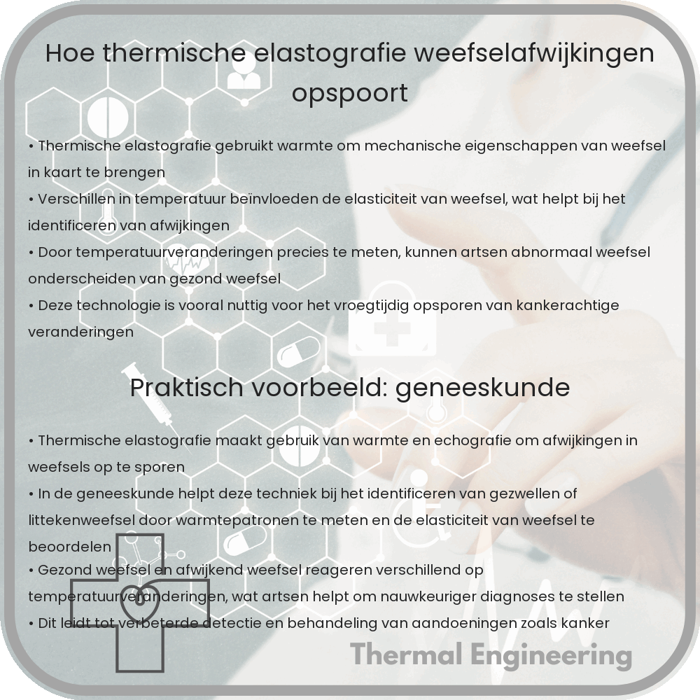 Hoe thermische elastografie weefselafwijkingen opspoort