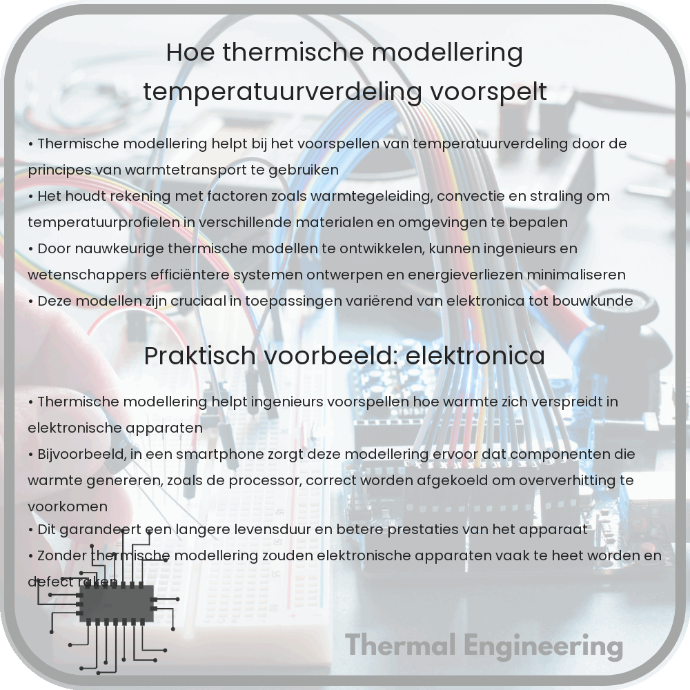 Hoe thermische modellering temperatuurverdeling voorspelt