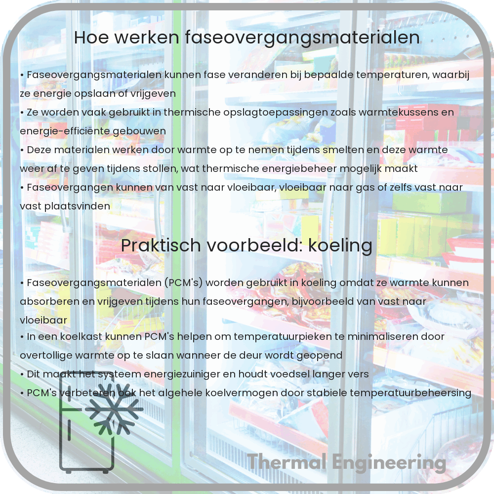Hoe Werken Faseovergangsmaterialen?