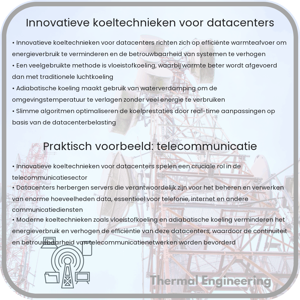 Innovatieve koeltechnieken voor datacenters