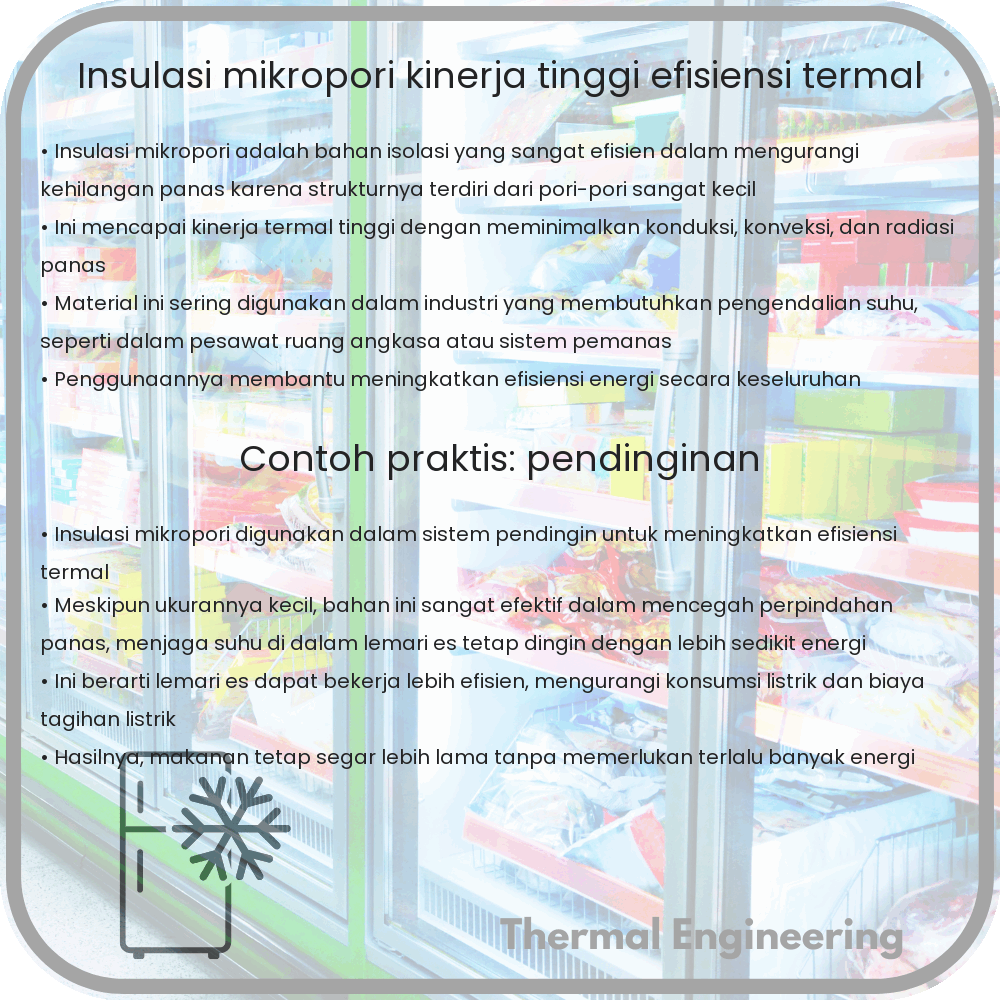 Insulasi Mikropori | Kinerja Tinggi, Efisiensi Termal