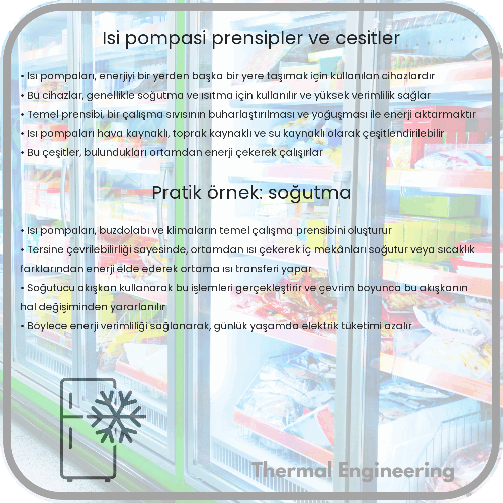 Isı Pompası | Prensipler ve Çeşitler