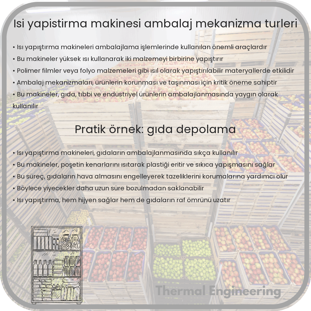 Isı Yapıştırma Makinesi | Ambalaj Mekanizma Türleri