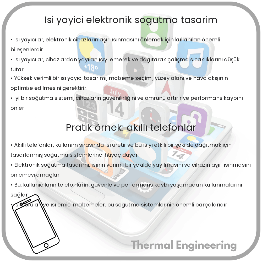 Isı Yayıcı | Elektronik Soğutma, Tasarım