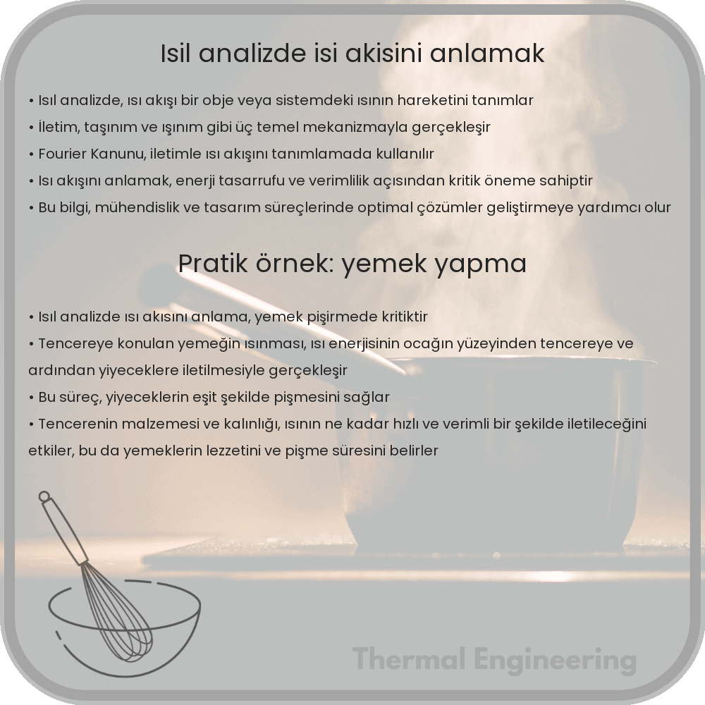 Isıl Analizde Isı Akısını Anlamak