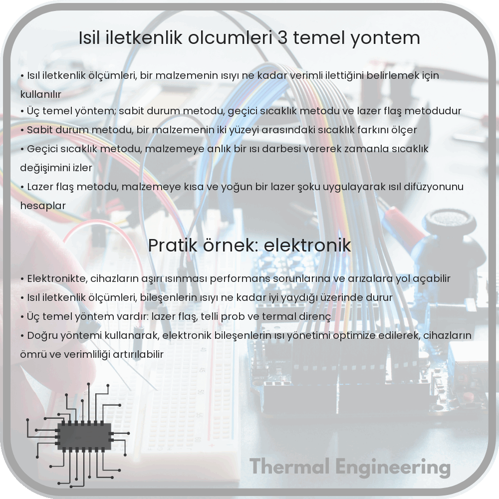 Isıl İletkenlik Ölçümleri: 3 Temel Yöntem