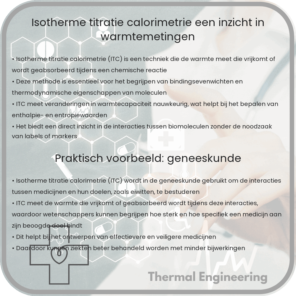 Isotherme Titratie Calorimetrie: Een Inzicht in Warmtemetingen