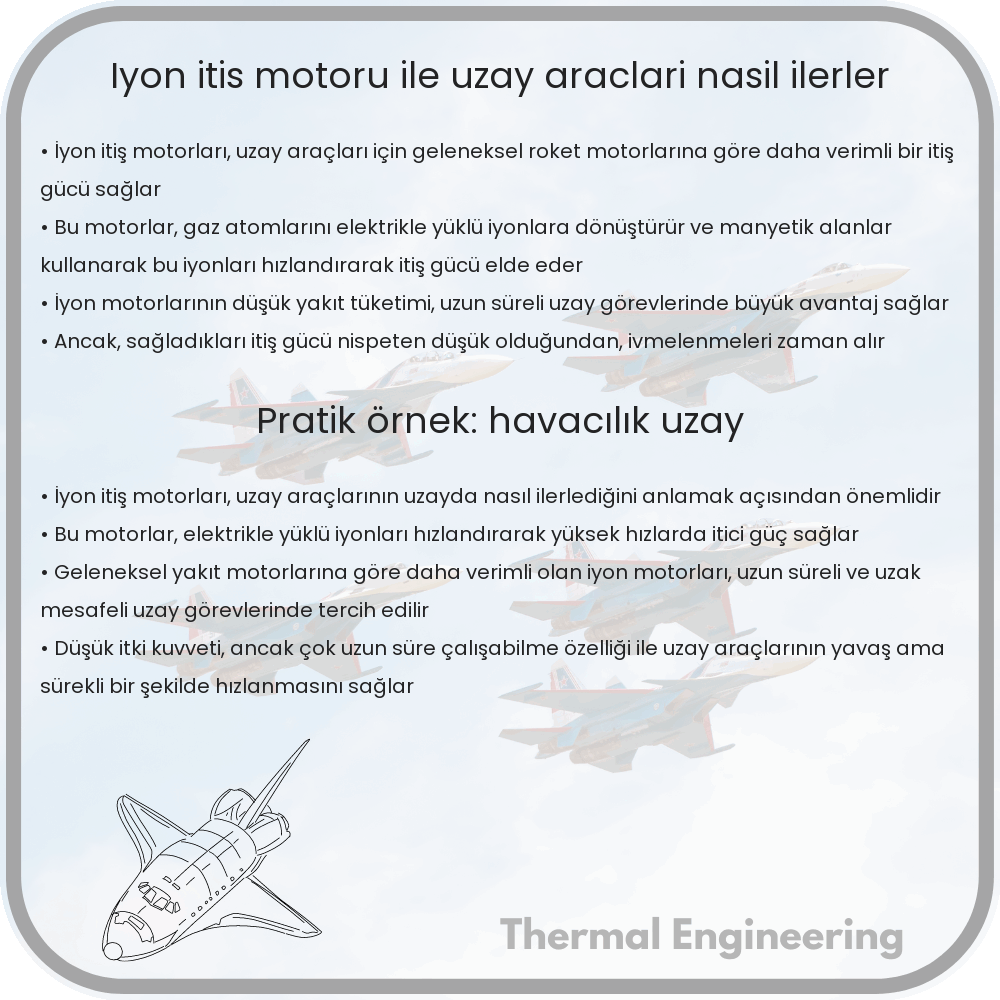 İyon İtiş Motoru ile Uzay Araçları Nasıl İlerler?