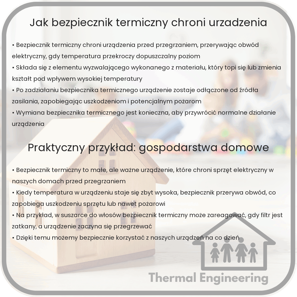 Jak bezpiecznik termiczny chroni urządzenia?