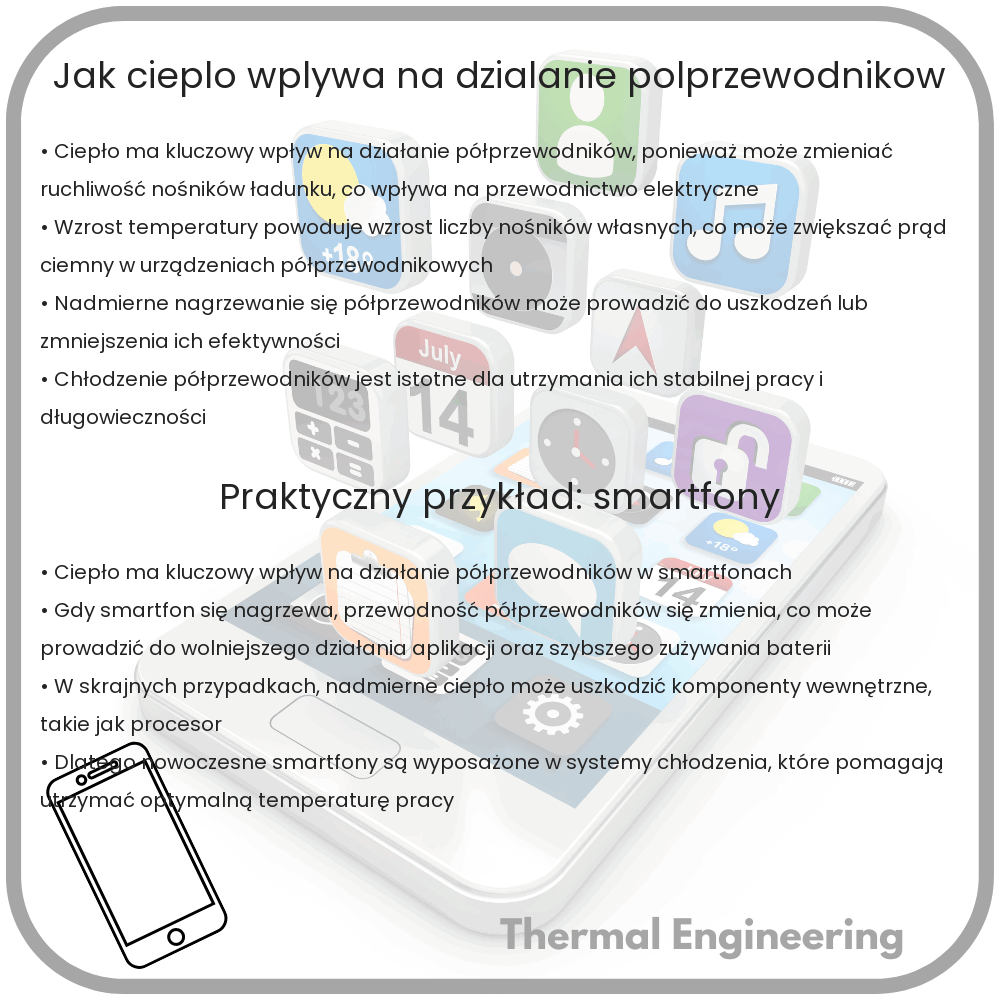 Jak ciepło wpływa na działanie półprzewodników