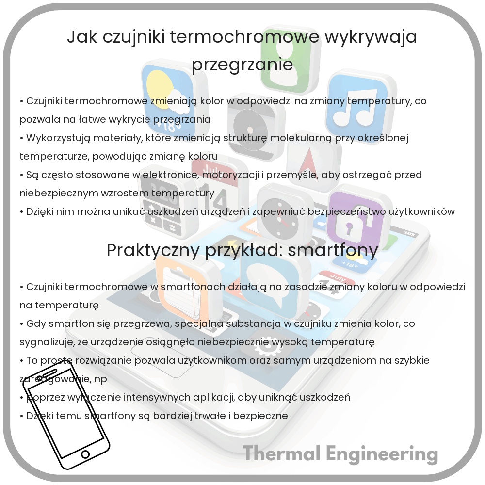 Jak czujniki termochromowe wykrywają przegrzanie
