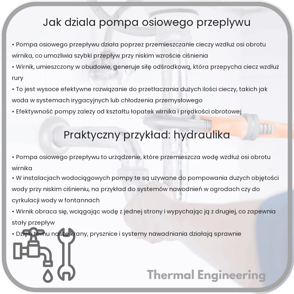 Jak działa pompa osiowego przepływu?