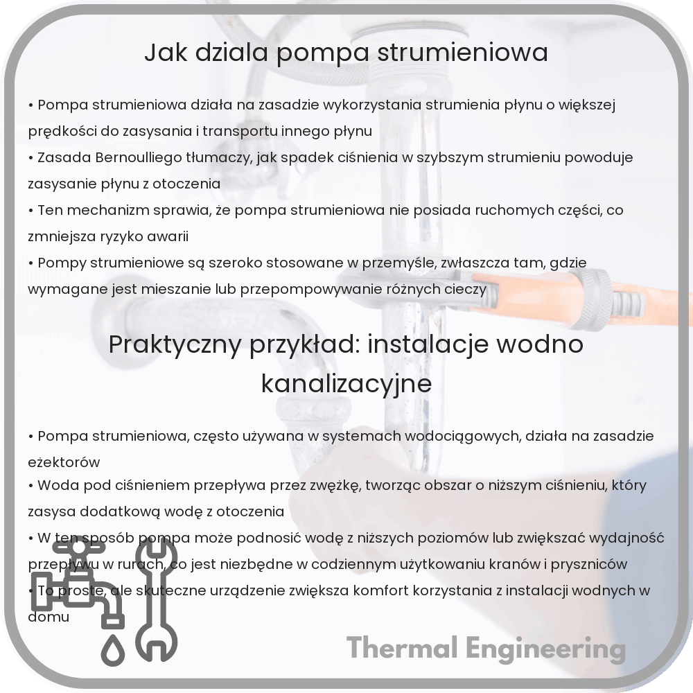 Jak działa pompa strumieniowa?